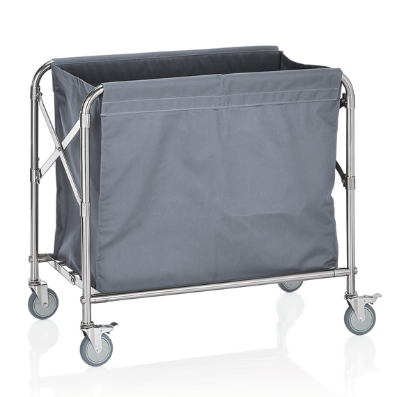 Was Germany Wäschewagen, 80 x 50 x 85 cm, Edelstahl, Nylon Was Germany Wäschewagen, 80 x 50 x 85 cm, Edelstahl, Nylon