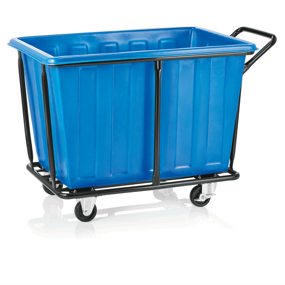Was Germany Wäschewagen, 118 x 72 x 82 cm, 330 ltr., Stahl, pulverbeschichtet, Polyethylen Was Germany Wäschewagen, 118 x 72 x 82 cm, 330 ltr., Stahl, pulverbeschichtet, Polyethylen