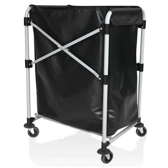 Was Germany Wäschewagen, 66 x 50 x 86 cm, Eisen, pulverbeschichtet, PVC Was Germany Wäschewagen, 66 x 50 x 86 cm, Eisen, pulverbeschichtet, PVC