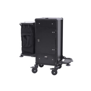 Was Germany Zimmerservicewagen, 50 x 50 x 110 cm, Aluminium, HPL, ABS Kunststoff