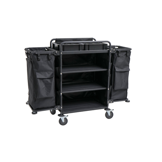 Was Germany Zimmerservicewagen, 150 x 55 x 110 cm, Stahl, Kunststoff, Nylon Was Germany Zimmerservicewagen, 150 x 55 x 110 cm, Stahl, Kunststoff, Nylon