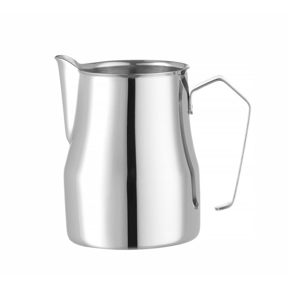 Hendi Milchkännchen mit V-förmigem Ausguss, 0,7L, ⌀84x(H)130mm Hendi Milchkännchen mit V-förmigem Ausguss, 0,7L, ⌀84x(H)130mm