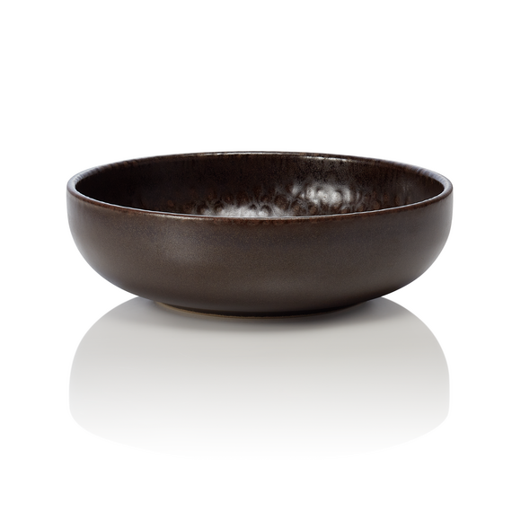 Rockzzero Schale Set, tief, Ø 16 cm, 0,4 ltr., metallic brown, Set á 6 Stück, Steinzeug Rockzzero Schale Set, tief, Ø 16 cm, 0,4 ltr., metallic brown, Set á 6 Stück, Steinzeug