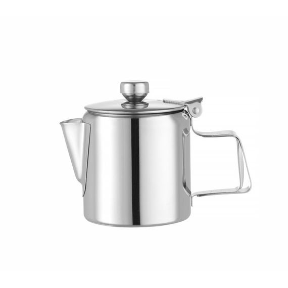 Hendi Kaffee-/Teekanne mit Klappdeckel, 0,2L, ⌀74x(H)95mm Hendi Kaffee-/Teekanne mit Klappdeckel, 0,2L, ⌀74x(H)95mm