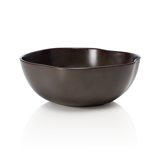 Rockzzero Schale, Ø 28 cm, 2 ltr., metallic brown, Steinzeug Rockzzero Schale, Ø 28 cm, 2 ltr., metallic brown, Steinzeug