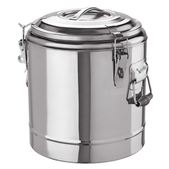 Essentials Thermospeisetransportbehälter, 35 ltr., Ø 40 cm, Chromnickelstahl Essentials Thermospeisetransportbehälter, 35 ltr., Ø 40 cm, Chromnickelstahl