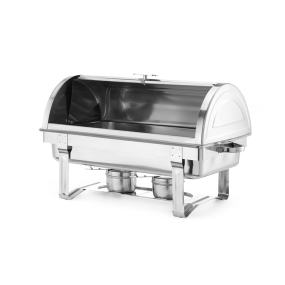 Hendi Chafing Dish Rolltop Gastronorm 1/1, 9L, 590x340x(H)400mm 2 Hendi Chafing Dish Rolltop Gastronorm 1/1, 9L, 590x340x(H)400mm