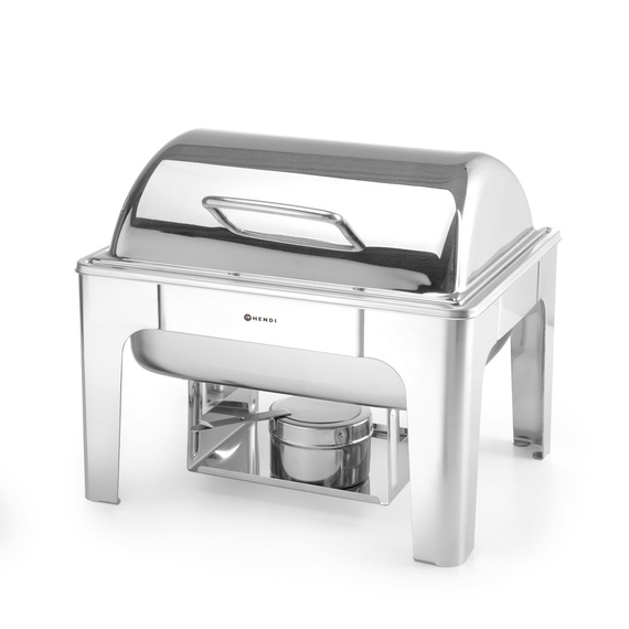 Hendi Chafing Dish GN 1/2, Spiegelglanz, Profi Line, 4L, 365x345x(H)345mm 2 Hendi Chafing Dish GN 1/2, Spiegelglanz, Profi Line, 4L, 365x345x(H)345mm
