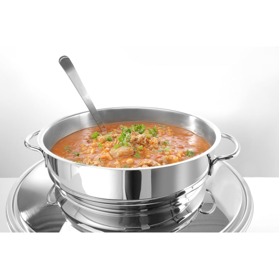 Hendi Suppen Chafing Dish, Spiegelglanz, Profi Line, 10L, ⌀420x(H)380mm 2 Hendi Suppen Chafing Dish, Spiegelglanz, Profi Line, 10L, ⌀420x(H)380mm