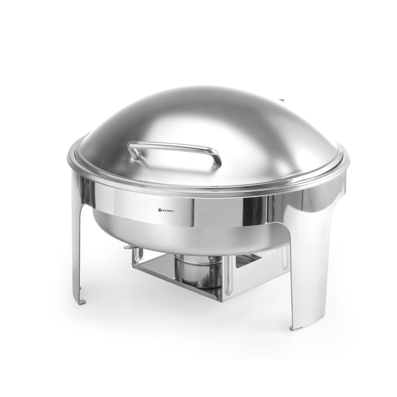 Hendi Chafing Dish rund, satiniert, Profi Line, 6L, 465x420x(H)320mm 2 Hendi Chafing Dish rund, satiniert, Profi Line, 6L, 465x420x(H)320mm