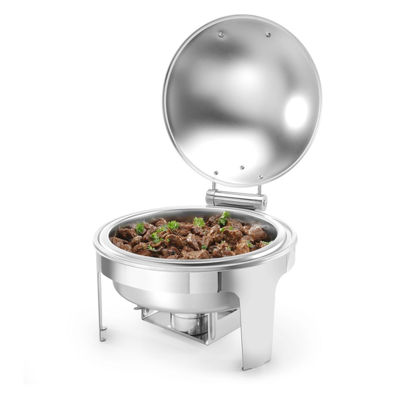 Hendi Chafing Dish rund, satiniert, Profi Line, 6L, 465x420x(H)320mm 1 Hendi Chafing Dish rund, satiniert, Profi Line, 6L, 465x420x(H)320mm
