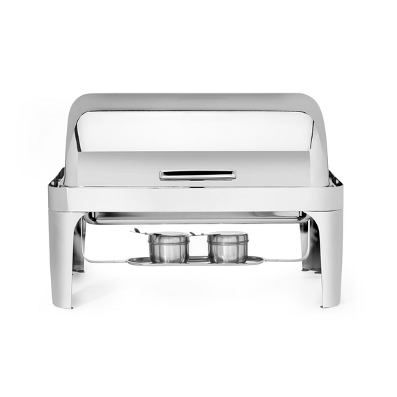 Hendi Rolltop Chafing Dish, GN 1/1, 9L, 660x490x(H)460mm Hendi Rolltop Chafing Dish, GN 1/1, 9L, 660x490x(H)460mm