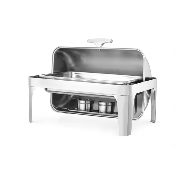 Hendi Rolltop Chafing Dish, GN 1/1, 9L, 660x490x(H)460mm 3 Hendi Rolltop Chafing Dish, GN 1/1, 9L, 660x490x(H)460mm