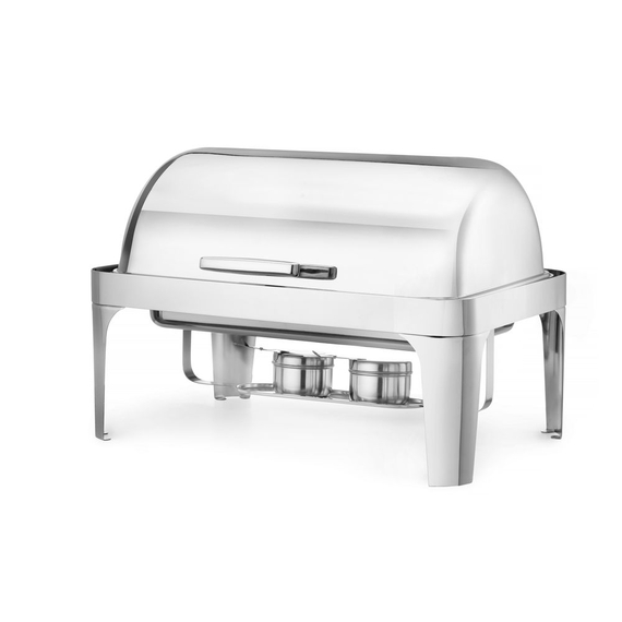 Hendi Rolltop Chafing Dish, GN 1/1, 9L, 660x490x(H)460mm 1 Hendi Rolltop Chafing Dish, GN 1/1, 9L, 660x490x(H)460mm