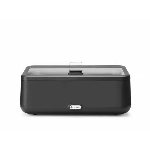 Hendi Chafing Dish UNIQ, designed by Robert Bronwasser, Schwarz, 220-240V/700W, 607x402x(H)245mm Hendi Chafing Dish UNIQ, designed by Robert Bronwasser, Schwarz, 220-240V/700W, 607x402x(H)245mm