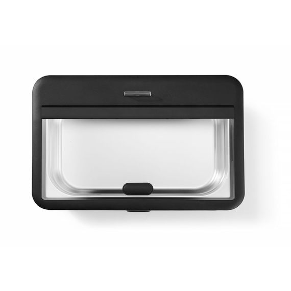 Hendi Chafing Dish UNIQ, designed by Robert Bronwasser, Schwarz, 220-240V/700W, 607x402x(H)245mm 2 Hendi Chafing Dish UNIQ, designed by Robert Bronwasser, Schwarz, 220-240V/700W, 607x402x(H)245mm