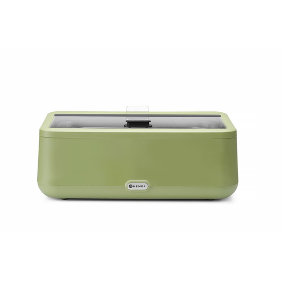 Hendi Chafing Dish UNIQ, designed by Robert Bronwasser, Grün, 220-240V/700W, 607x402x(H)245mm Hendi Chafing Dish UNIQ, designed by Robert Bronwasser, Grün, 220-240V/700W, 607x402x(H)245mm