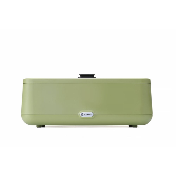 Hendi Chafing Dish UNIQ, designed by Robert Bronwasser, Grün, 220-240V/700W, 607x402x(H)245mm 1 Hendi Chafing Dish UNIQ, designed by Robert Bronwasser, Grün, 220-240V/700W, 607x402x(H)245mm