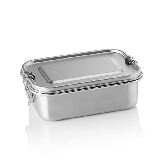 Was Germany Lunchbox, 19,3 x 14,3 x 6,5 cm, Chromnickelstahl 18/8 Was Germany Lunchbox, 19,3 x 14,3 x 6,5 cm, Chromnickelstahl 18/8