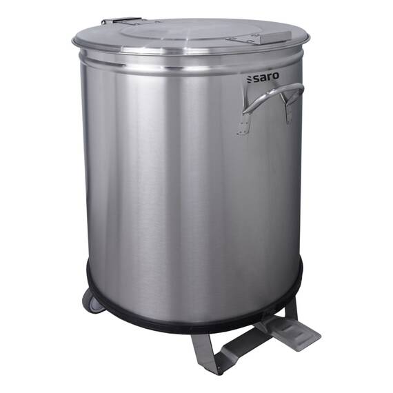 SARO Mülleimer 95 L mit Fußpedal und Softclosedeckel MPS 95 SARO Mülleimer 95 L mit Fußpedal und Softclosedeckel MPS 95