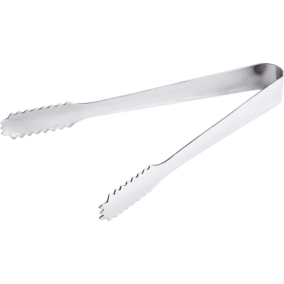 Edelstahl Eiszange, Länge 18 cm Edelstahl Eiszange, Länge 18 cm