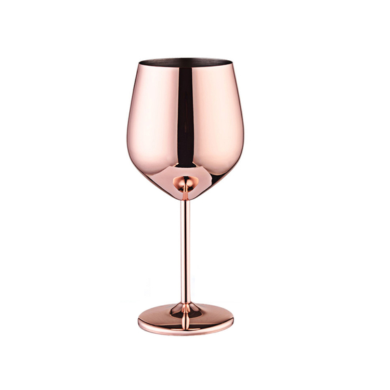 2 Wein-/Cocktailgläser, Edelstahl, kupferfarben, 0,500 Liter 2 Wein-/Cocktailgläser, Edelstahl, kupferfarben, 0,500 Liter