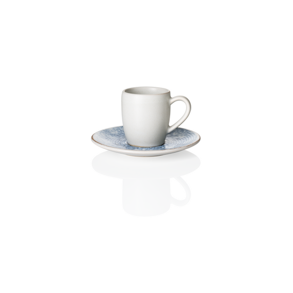 Rockzzero Espresso- und Untertasse Set, 80 ml, arctic, Set á 6 Stück, Steinzeug Rockzzero Espresso- und Untertasse Set, 80 ml, arctic, Set á 6 Stück, Steinzeug
