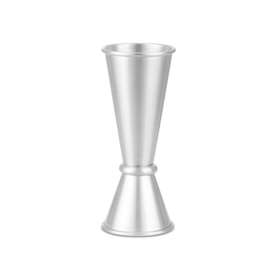 Jigger, Japanischer Stil, doppelseitig, Edelstahl, 25/50 ml Jigger, Japanischer Stil, doppelseitig, Edelstahl, 25/50 ml