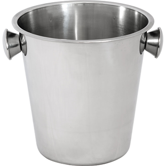 Edelstahl Wein-/Sektkühler, 4,5 Liter, Ø 210 mm, Höhe 205 mm Edelstahl Wein-/Sektkühler, 4,5 Liter, Ø 210 mm, Höhe 205 mm