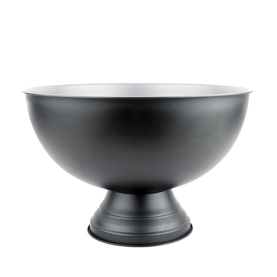Champagnerkühler, Edelstahl, schwarz Ø 360 mm Champagnerkühler, Edelstahl, schwarz Ø 360 mm