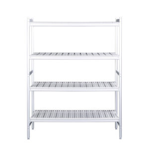 SARO Alu- Regalboden mit Kunstoffrosten 373x532mm