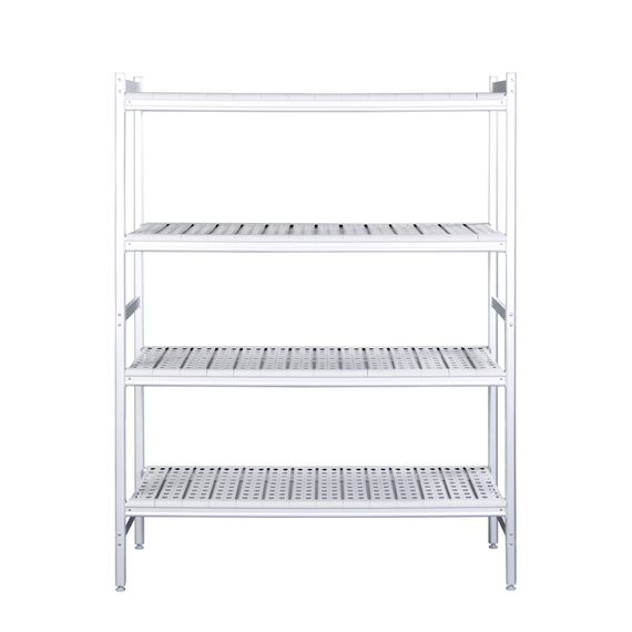 SARO Alu- Regalboden mit Kunstoffrosten 475x1330mm SARO Alu- Regalboden mit Kunstoffrosten 475x1330mm