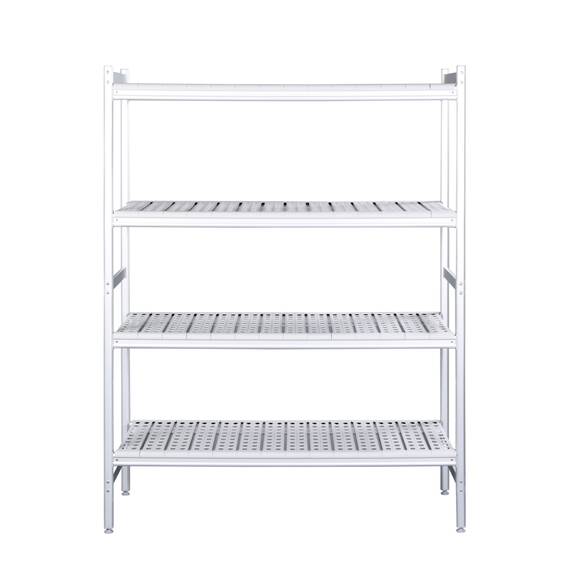 SARO Alu- Regalboden mit Kunstoffrosten 373x1682mm SARO Alu- Regalboden mit Kunstoffrosten 373x1682mm