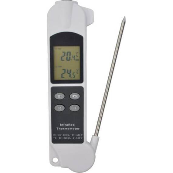 SARO Duo Thermometer Infrarot & Fühler 5513 SARO Duo Thermometer Infrarot & Fühler 5513