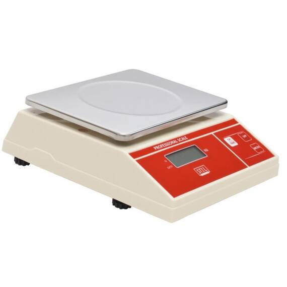 SARO Professionelle Waage, INOX Platte 5kg, Modell 4811 SARO Professionelle Waage, INOX Platte 5kg, Modell 4811