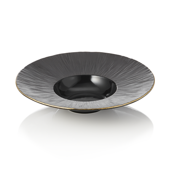 Maya Pastateller Set KURO, Ø 27,5 cm, 200 ml, schwarz, Set á 2 Stück, Porzellan Maya Pastateller Set KURO, Ø 27,5 cm, 200 ml, schwarz, Set á 2 Stück, Porzellan