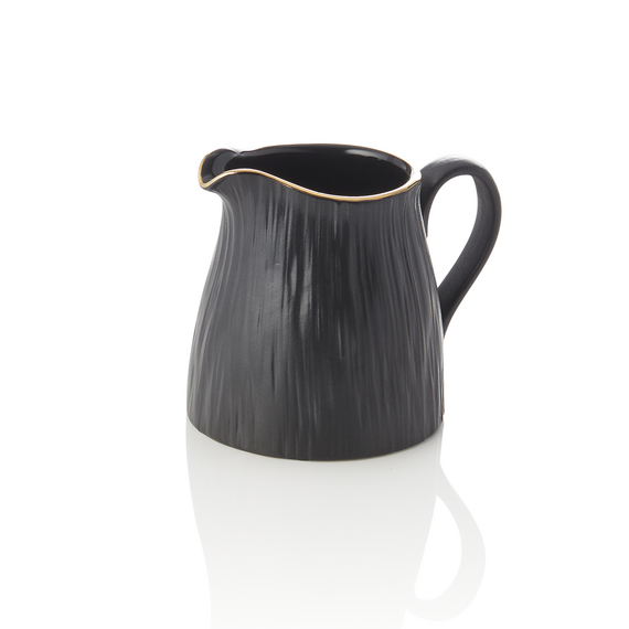 Maya Gießer Set KURO, Ø 4,5 cm, 100 ml, schwarz, Set á 6 Stück, Porzellan Maya Gießer Set KURO, Ø 4,5 cm, 100 ml, schwarz, Set á 6 Stück, Porzellan
