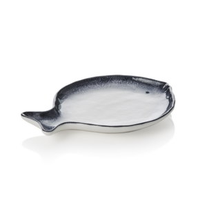 Was Germany Fischteller Set, 21 x 16 x 2 cm, Set á 6 Stück, Porzellan