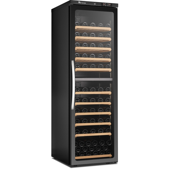 SARO 2-Zonen Weinkühlschrank mit Glastür CV450 PV 2T SARO 2-Zonen Weinkühlschrank mit Glastür CV450 PV 2T