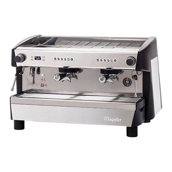 Magister Siebträgermaschine, 2-gruppig, automatisch, DELTA, 4,5 kW Magister Siebträgermaschine, 2-gruppig, automatisch, DELTA, 4,5 kW