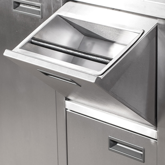 Stalgast Edelstahl Arbeitstisch für Kaffeemaschine, mit Aufkantung, 1500 x 700 x 1000 mm (BxTxH) 1 Stalgast Edelstahl Arbeitstisch für Kaffeemaschine, mit Aufkantung, 1500 x 700 x 1000 mm (BxTxH)