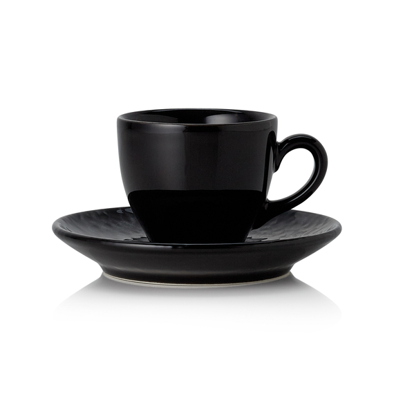 Was Germany Espresso- und Untertasse Set VIDA NIGHT, 90 ml, night, Set á 6 Stück, Porzellan Was Germany Espresso- und Untertasse Set VIDA NIGHT, 90 ml, night, Set á 6 Stück, Porzellan