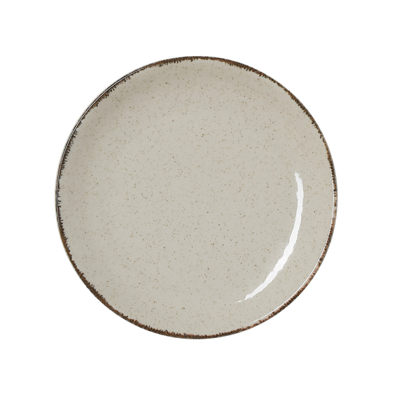 Was Germany Teller Set SMILLA SAND, flach, Ø 17 cm, sand, Set á 6 Stück, Porzellan Was Germany Teller Set SMILLA SAND, flach, Ø 17 cm, sand, Set á 6 Stück, Porzellan