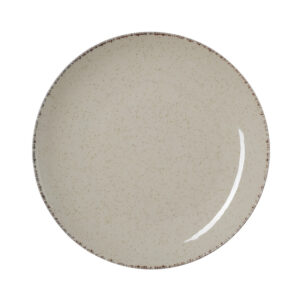 Was Germany Teller Set SMILLA SAND, flach, Ø 25 cm, sand, Set á 6 Stück, Porzellan