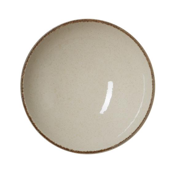 Was Germany Schale Set SMILLA SAND, tief, Ø 24 cm, 1,3 ltr., sand, Set á 6 Stück, Porzellan Was Germany Schale Set SMILLA SAND, tief, Ø 24 cm, 1,3 ltr., sand, Set á 6 Stück, Porzellan