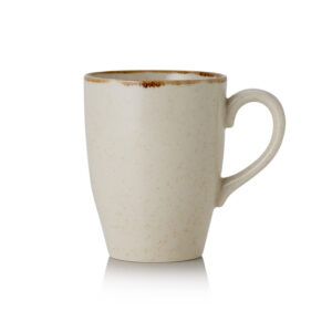 Was Germany Becher Set SMILLA SAND, 350 ml, sand, Set á 6 Stück, Porzellan