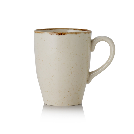 Was Germany Becher Set SMILLA SAND, 350 ml, sand, Set á 6 Stück, Porzellan Was Germany Becher Set SMILLA SAND, 350 ml, sand, Set á 6 Stück, Porzellan