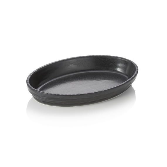 Was Germany Backform, 32 x 20 x 5 cm, schwarz, Porzellan Was Germany Backform, 32 x 20 x 5 cm, schwarz, Porzellan