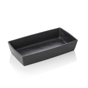 Was Germany Buffetschale, 35 x 18,5 x 7 cm, schwarz, Porzellan