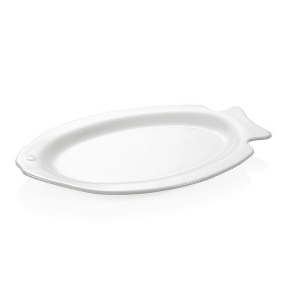 Was Germany Fischteller Set, 37,5 x 25 cm, Set á 6 Stück, Porzellan Was Germany Fischteller Set, 37,5 x 25 cm, Set á 6 Stück, Porzellan